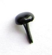 Papercraft Supply Invitation - 1000pcs 6X13mm Black Metal Rivetti per