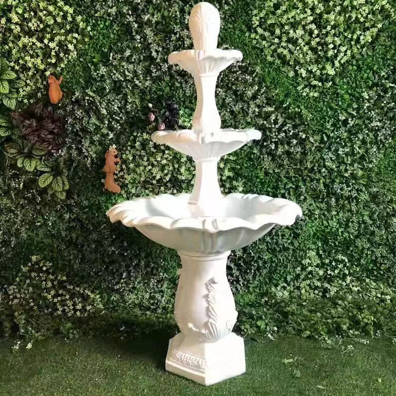 Wedding Fountain - Fontana sottile in fibra di vetro