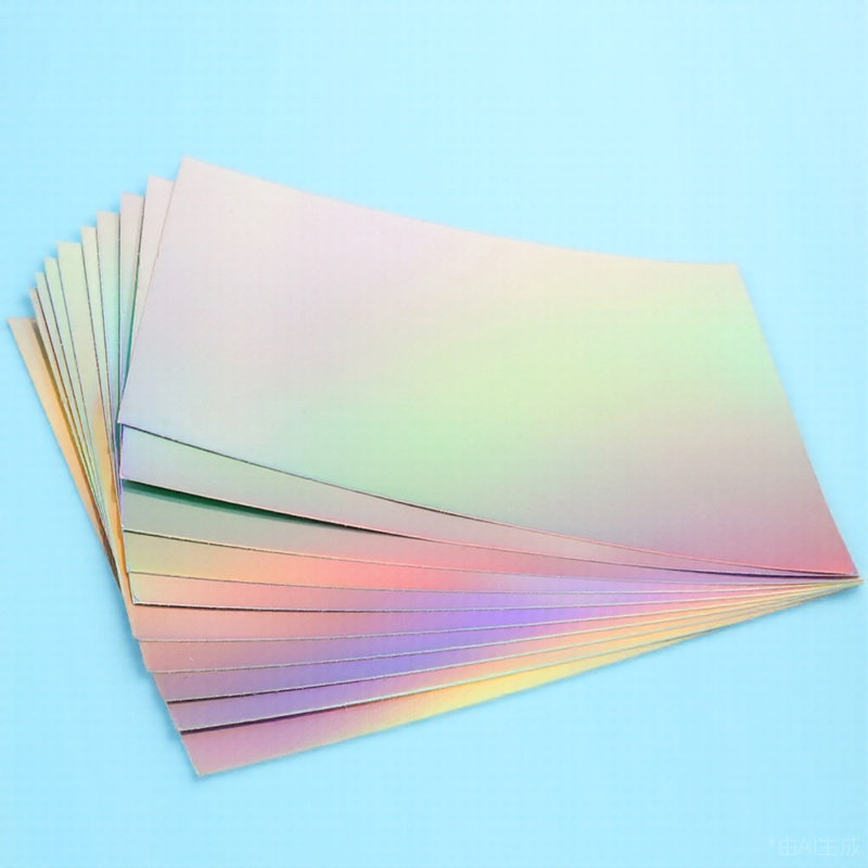 Papercraft Supply Invitation - 10 Fogli di Carta Olografica per