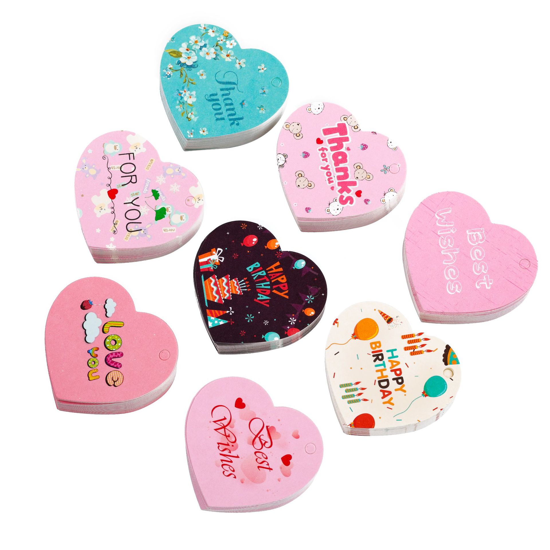 Wedding Decoration Supply - 100 Pezzi Etichette Regalo 'Grazie' a