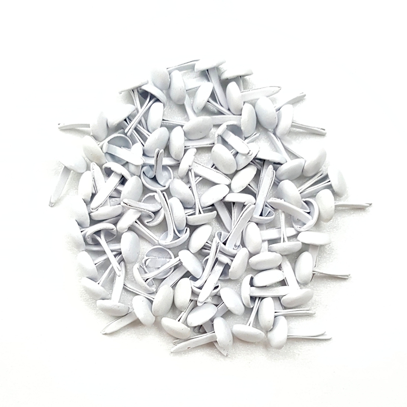 Papercraft Supply Invitation - 500pcs 5 millimetri In Metallo Bianco