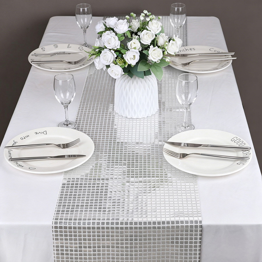 Runner da Tavola con Paillette - Table Runner Sequin recensione e prezzo