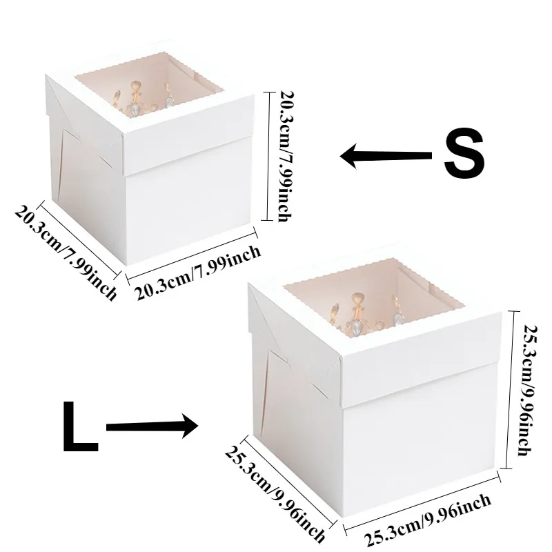Scatole per Torte Monouso Bian - Wedding Decoration Supply recensione e prezzo