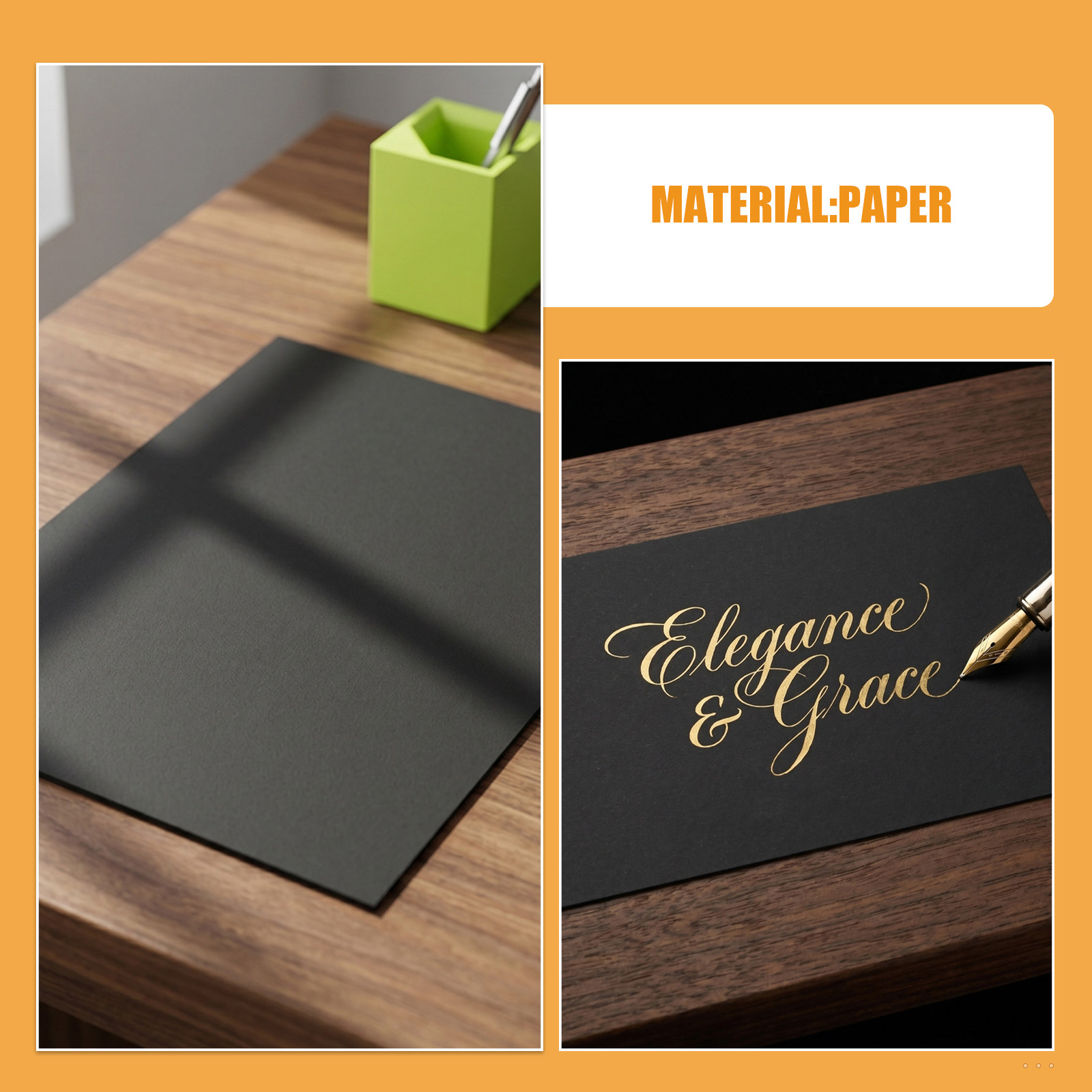 60 Fogli di Cartoncino Nero Sp - Papercraft Supply Invitation recensione e prezzo