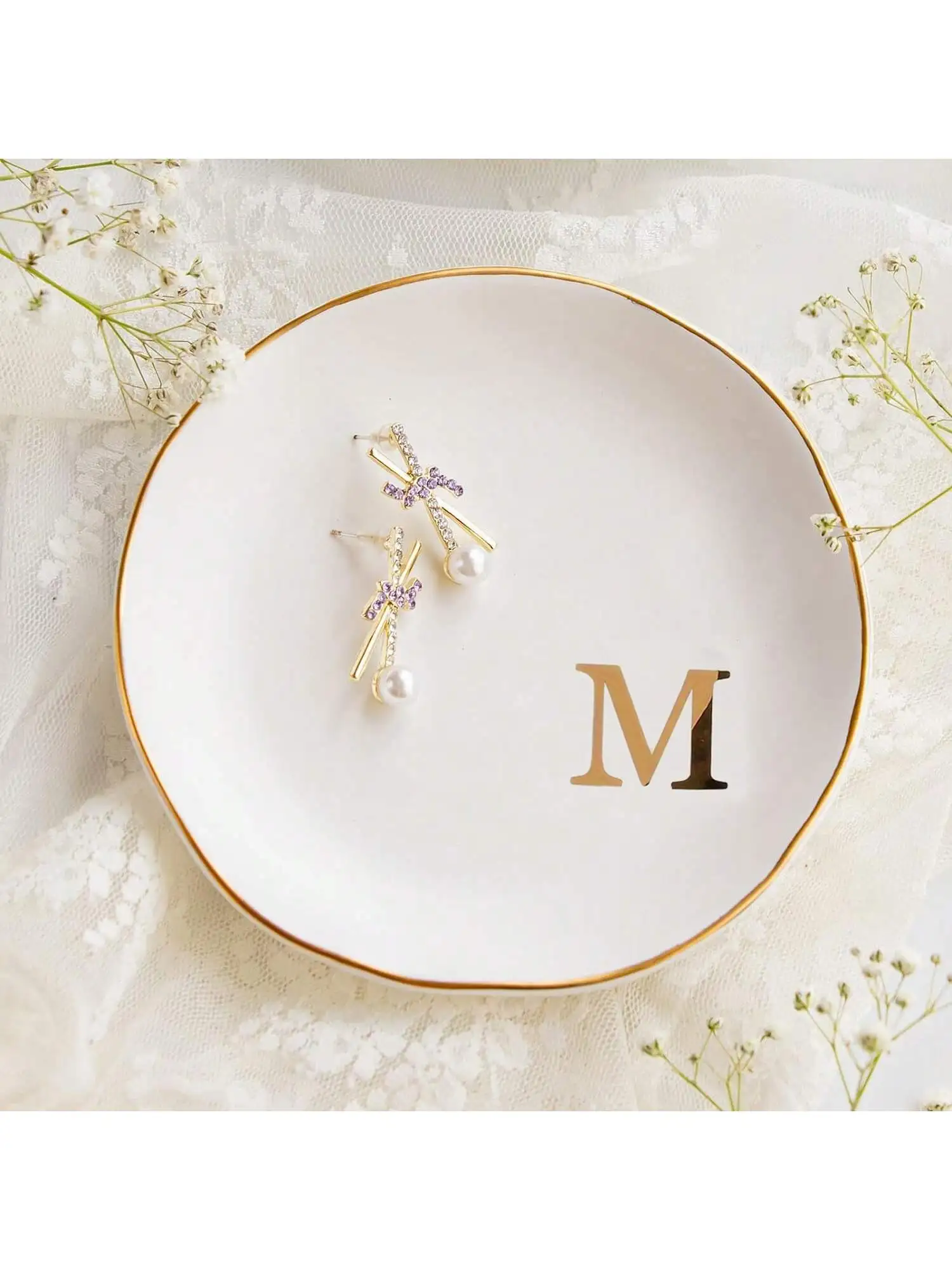 Vassoio per gioielli con inizi - Wedding Z recensione e prezzo