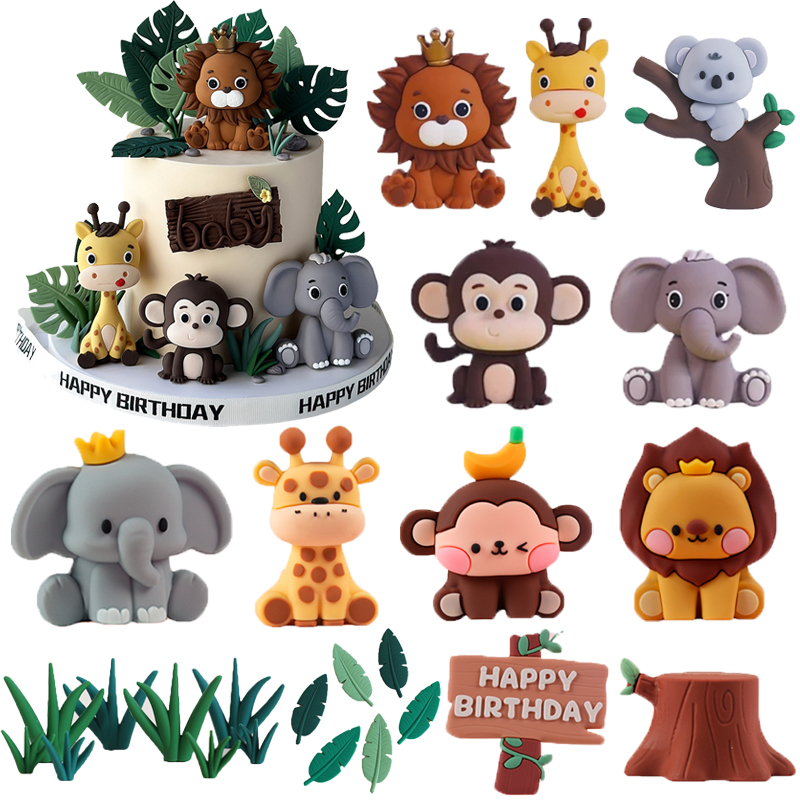 New Forest Jungle Animals Deco - Wedding Zoo recensione e prezzo