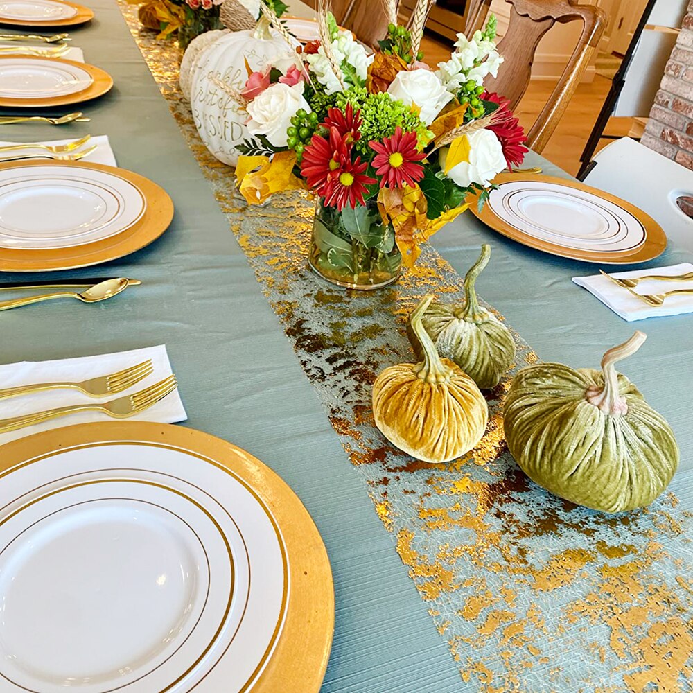 Sparkle Metallic Gold Thin run - Table Runner Sequin recensione e prezzo