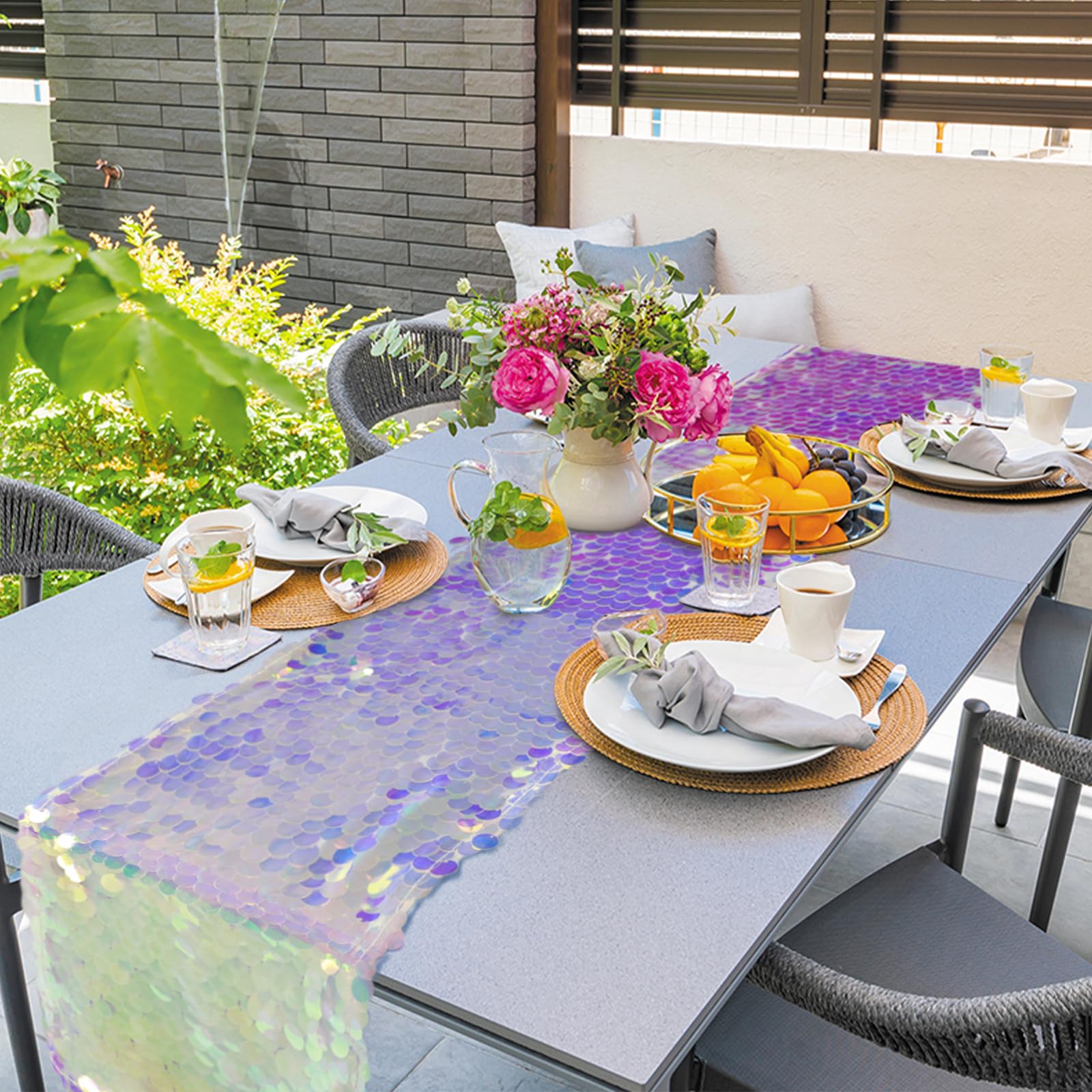 Runner da tavolo per feste a f - Table Runner Sequin recensione e prezzo