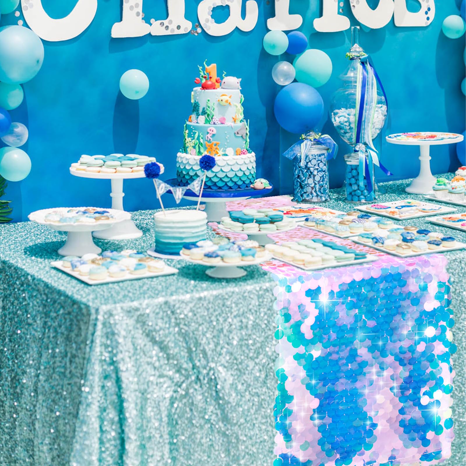 Runner da tavolo per feste a f - Table Runner Sequin recensione e prezzo