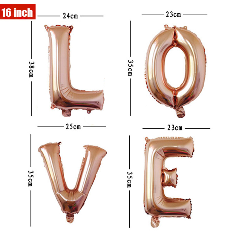 16 32 40 pollici Foil Lettera  - Wedding Z recensione e prezzo