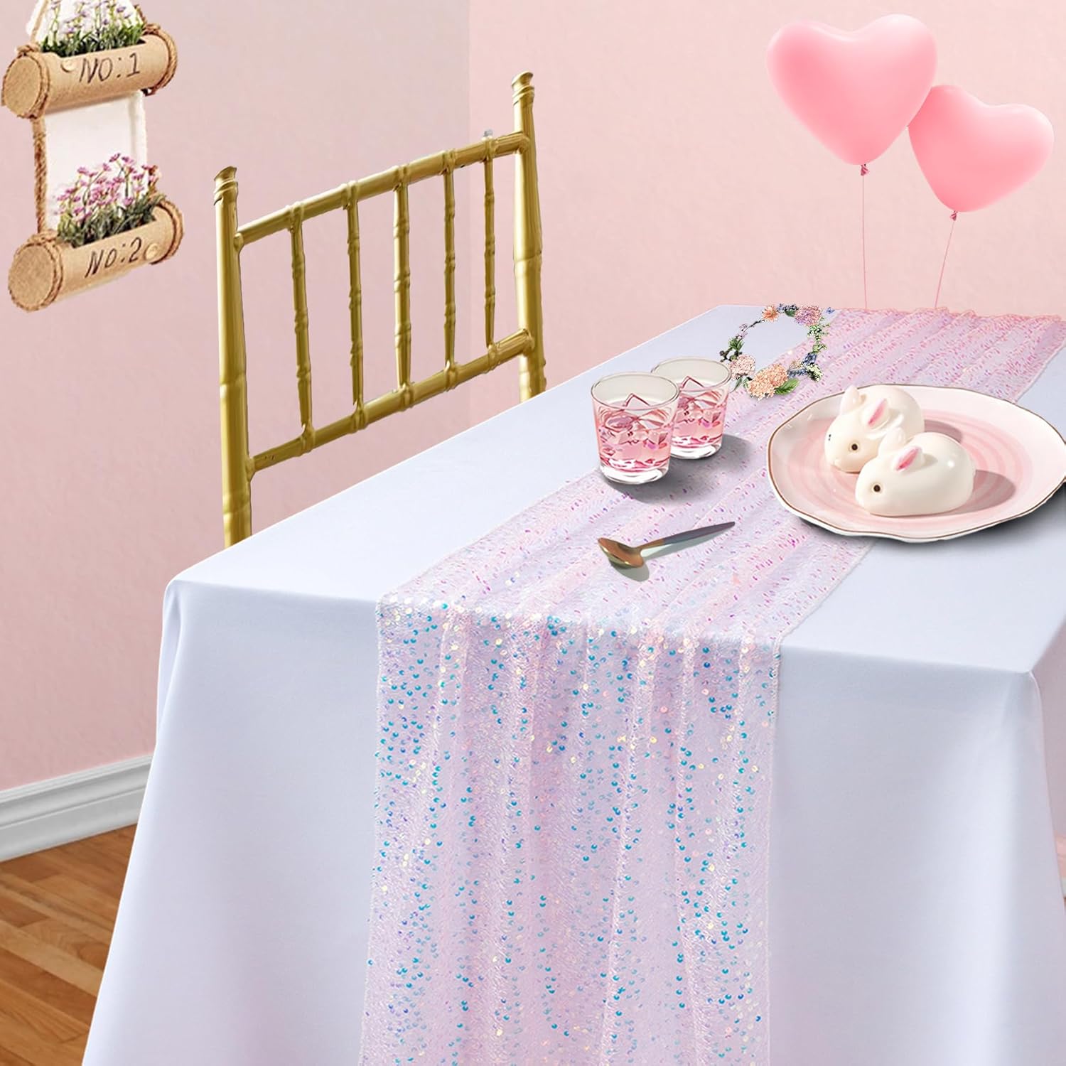 Runner da tavolo con paillette - Table Runner Sequin recensione e prezzo